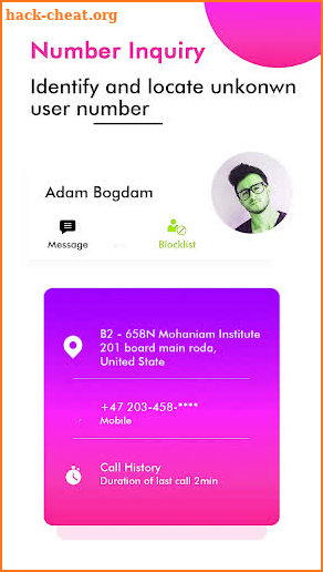 True ID Caller Name Address Location Tracker screenshot