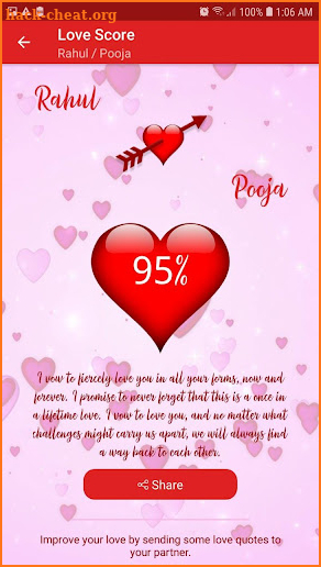 True Love Calculator screenshot