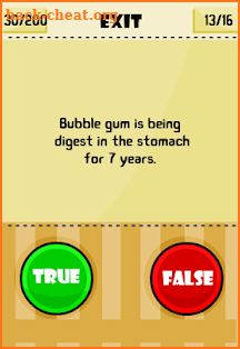 True or False - New version screenshot