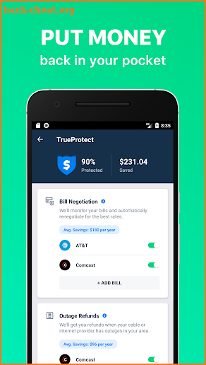 Truebill – Personal Finance, Expenses, and Bills screenshot