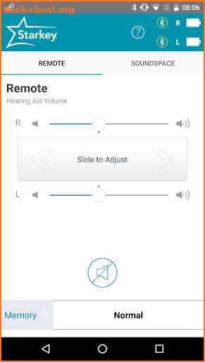 TruLink Hearing Control screenshot