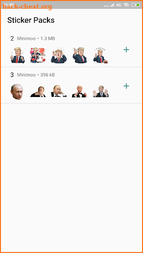 Trump Stickers For WhatsApp: WAStickerApps screenshot