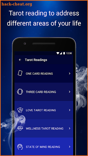 Trusted Free Tarot reading card - smart reading screenshot