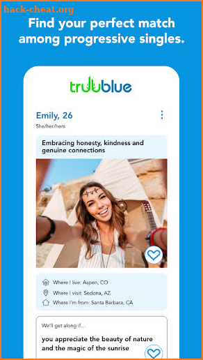 TruuBlue Dating App screenshot