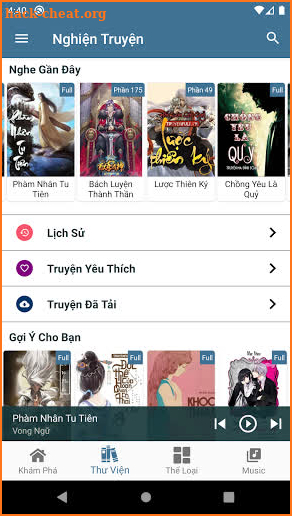 Truyện Audio - Sách Nói Việt screenshot