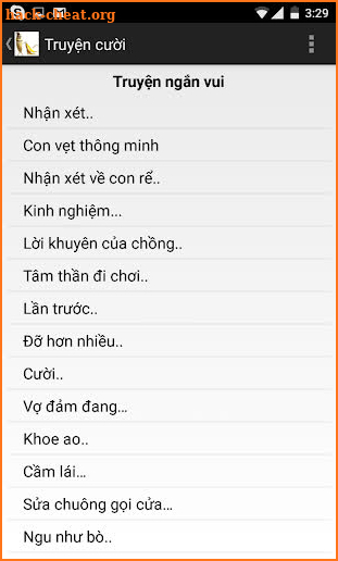 Truyện cười Offline screenshot