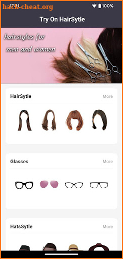 Try On Hairstyle - haircut screenshot