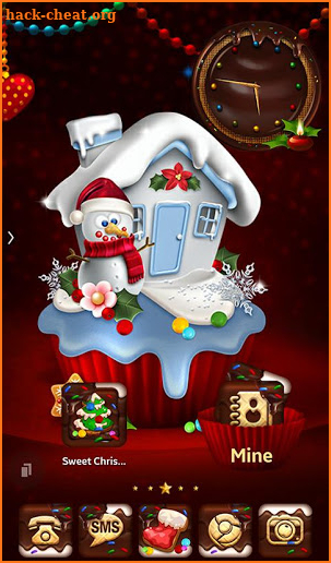 TSF ADW SWEET CHRISTMAS THEME screenshot