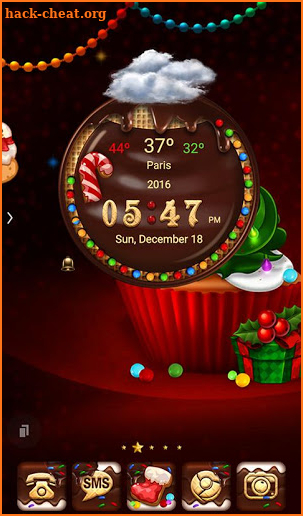 TSF ADW SWEET CHRISTMAS THEME screenshot