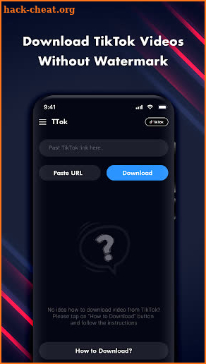 TTok - Video Downloader for TikTok - No Watermark screenshot