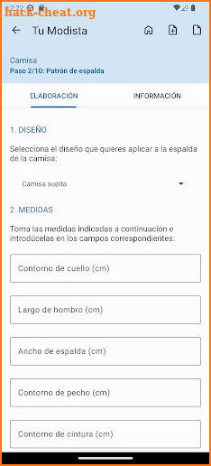 Tu Modista: patrones y costura screenshot