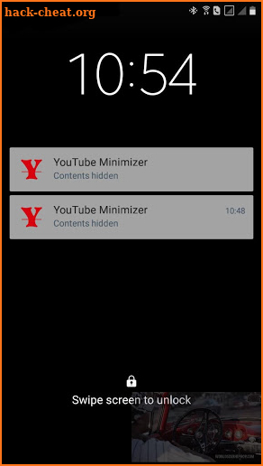 Tube Minimizer (Tube Background Player) screenshot