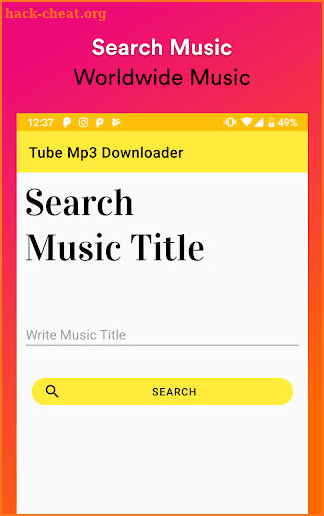 Tube Mp3 Downloader screenshot