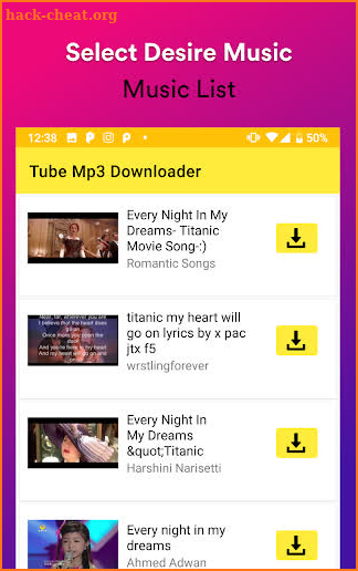 Tube Mp3 Downloader screenshot