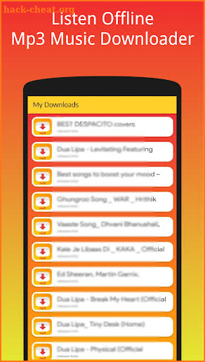 Tube MP3 Music Downloader screenshot