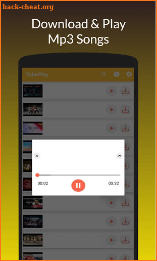 Tube Music Download - Tubeplay Mp3 Download screenshot