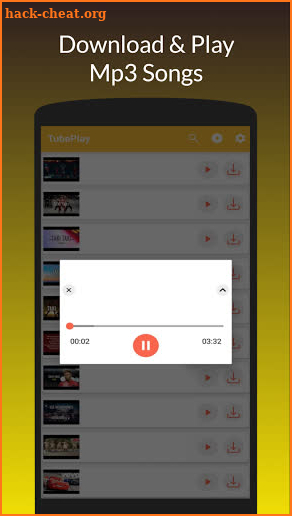 Tube Music MP3 Player - Tube MP3 Downloader screenshot