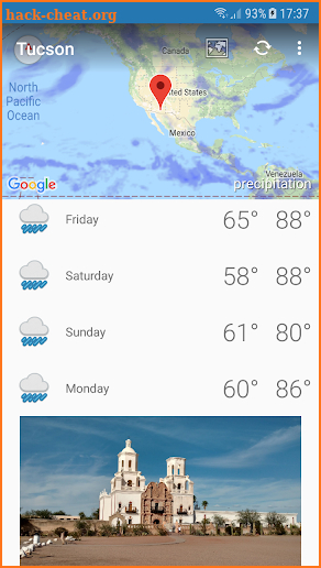 Tucson, AZ - weather and more screenshot