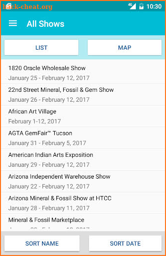 Tucson Gem Show - Xpo Press screenshot