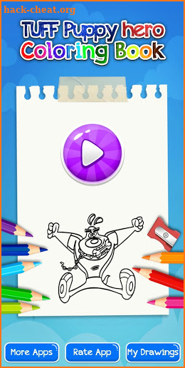 TUFF puppy Coloring book screenshot