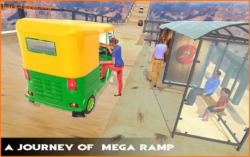 Tuk Tuk Mega Ramp Stunts: Impossible Tracks screenshot