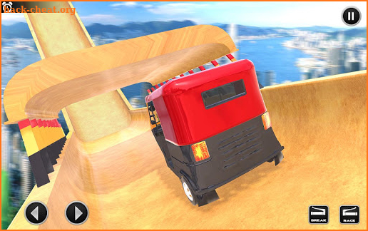 Tuk Tuk Mega Ramp Stunts: Impossible Tracks screenshot