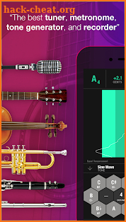 Tunable: Tuner, Metronome, Rec screenshot