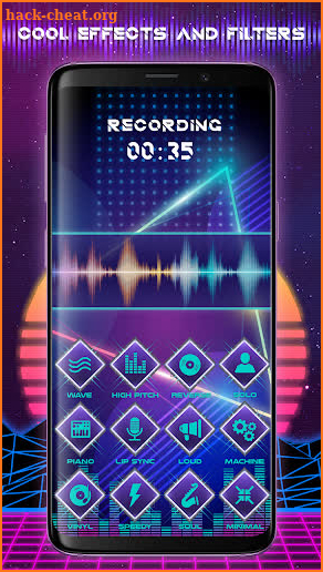 Tune Voice Changer - Singing App screenshot