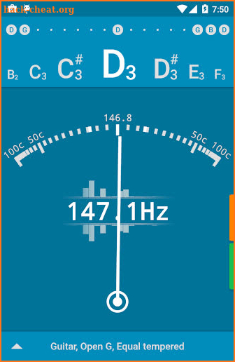 Tuner - gStrings Free screenshot