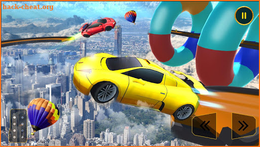 Turbo Torque Traffic Racer: Mega Sky Ramps screenshot