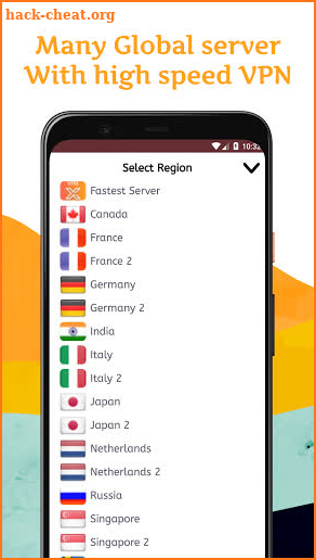 Turbo-X VPN Free, Fast VPN screenshot