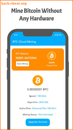 TurboMiner - BTC Cloud Mining screenshot