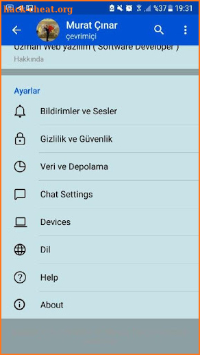 Türkçe Telegram unofficial screenshot