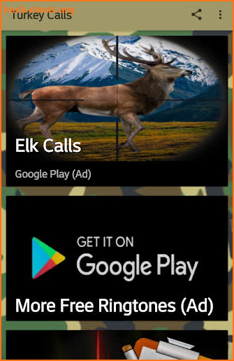 Turkey Hunting Calls screenshot