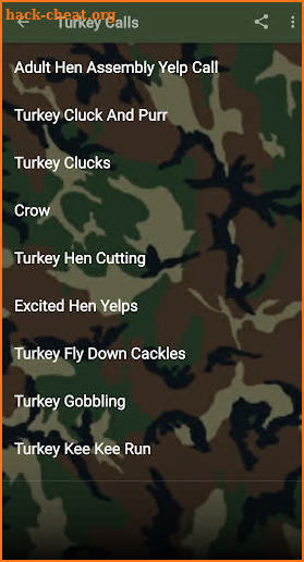 Turkey Hunting Calls - Hunting sounds screenshot