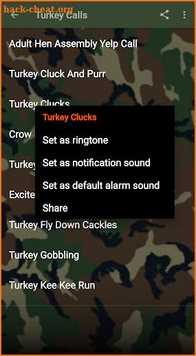 Turkey Hunting Calls - Hunting sounds screenshot