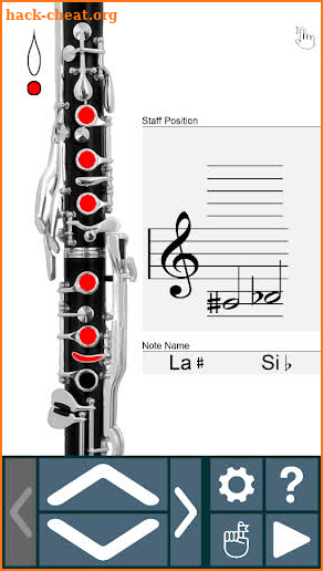 Turkish Clarinet Fingerings screenshot