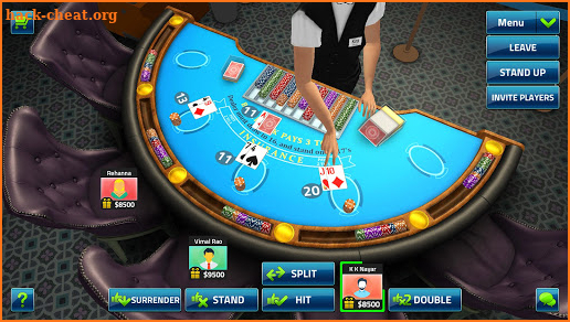 Turn Blackjack screenshot