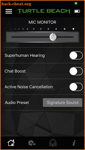 Turtle Beach Audio Hub screenshot