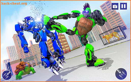 Turtle Transformation Robot:Multi Robot Game screenshot