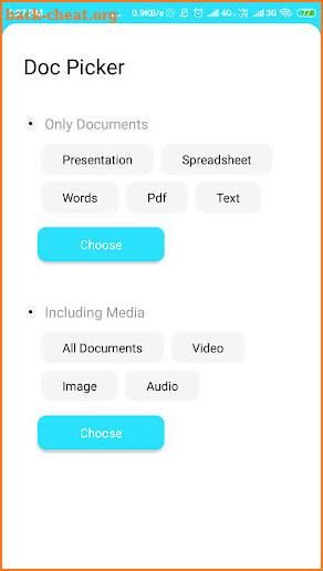 Turtlebody Doc Picker Library screenshot