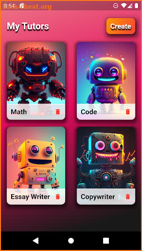 Tutor AI: Learning Assistants screenshot