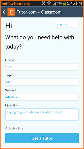 Tutor.com To Go screenshot