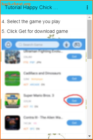 Tutorial Happy Chick Multi Emulator screenshot