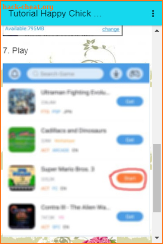 Tutorial Happy Chick Multi Emulator screenshot