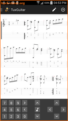 TuxGuitar (NoAds) screenshot