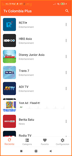 Tv Colombia Plus screenshot