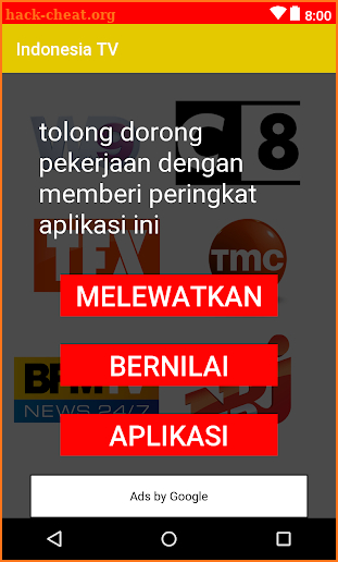 TV Indonesia- Semua Saluran Langsung screenshot