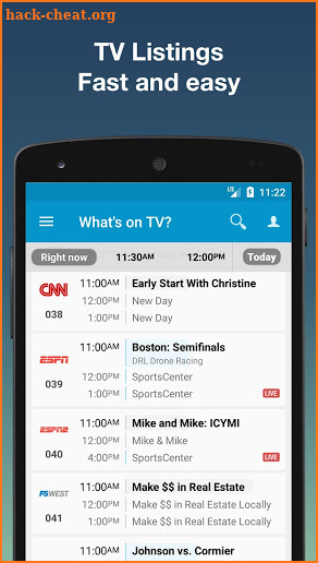 TV Listings by TV24 - U.S. TV Guide screenshot