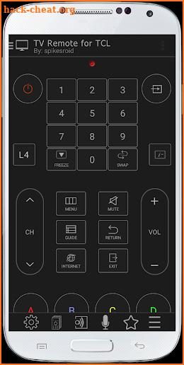 TV Remote for TCL (IR) screenshot